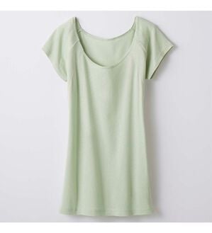 LAVIENNE（ラヴィエンヌ）の「綿１００％ひんやり汗ジミ防止インナー＜ラヴィクールナチュラル＞（肌着・インナーウェア）」｜ミント