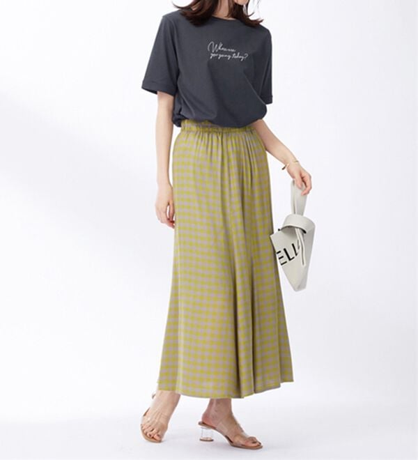 BELLUNA（ベルーナ）の「ヒンヤリ！着映えプリントプルオーバー（カットソー）」｜詳細画像