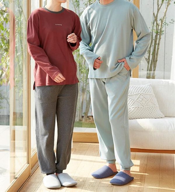 「肌に優しい綿１００％なめらかスムースパジャマ（メンズルームウェア）」｜詳細画像