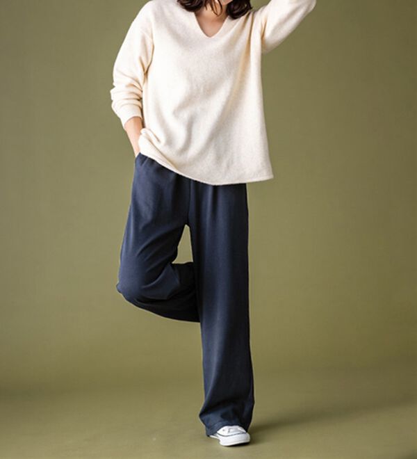 BELLUNA（ベルーナ）の「【メルティポンチ】イージーパンツ（フルレングスパンツ）」｜詳細画像