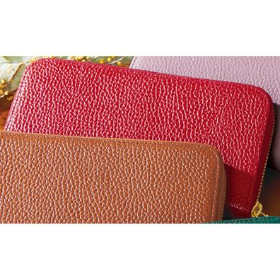 「日本製はっ水レザー　コインスルー財布（財布・パスケース）」