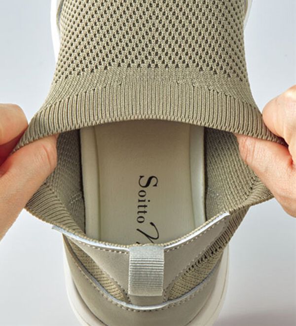 BELLUNA（ベルーナ）の「＜Ｓｏｉｔｔｏ　Ｍｅ＞ニットスリッポンシューズ（スリッポン）」｜詳細画像