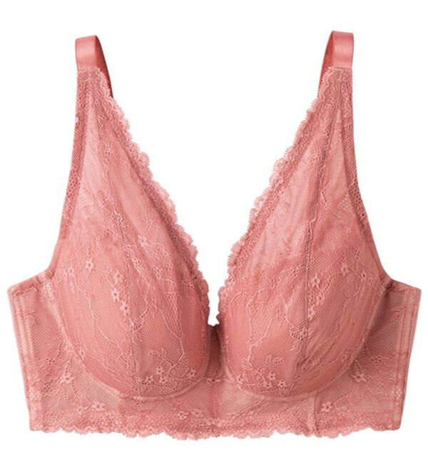 LAVIENNE（ラヴィエンヌ）の「すっぽり包む吊り上げブラ（ブラジャー）」｜テラコッタ