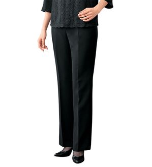 ルフラン（ルフラン）の「ウエスト楽らくパンツ（ブラックフォーマル（喪服・礼服））」｜1