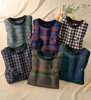 BELLUNA（ベルーナ）の「スラブ素材リブ使いブラウス（ブラウス）」｜詳細画像