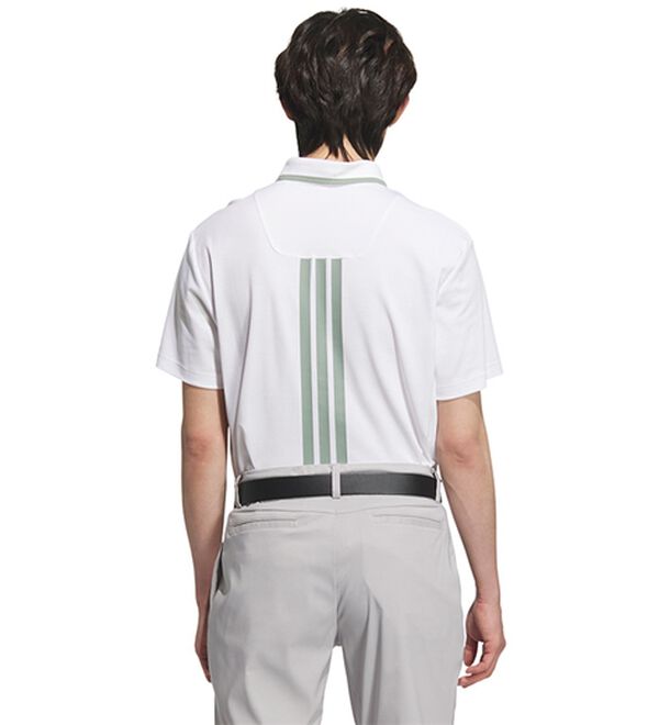 「＜ａｄｉｄａｓ＞アディゼロ　ツイストニット半袖ジップポロ（メンズポロシャツ）」｜詳細画像