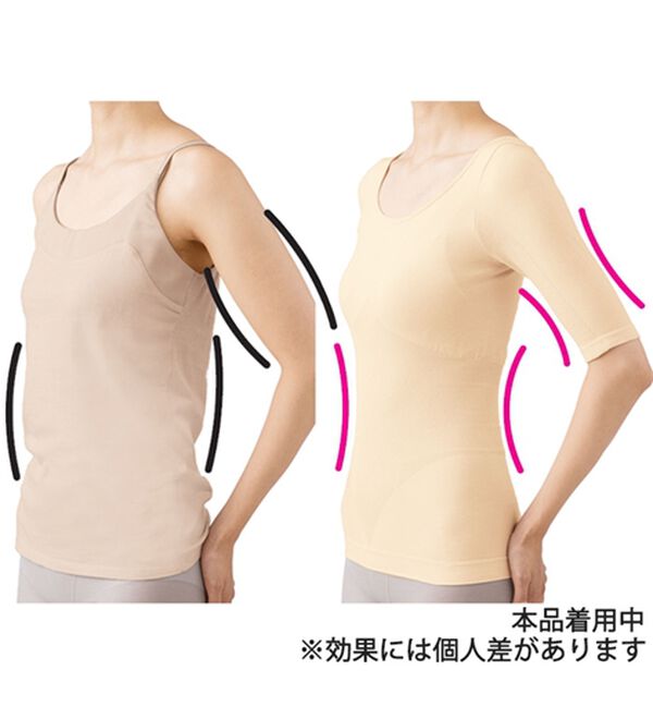 LAVIENNE（ラヴィエンヌ）の「アウター決まるほっそりシェイパー（ボディスーツ・シェイパー）」｜詳細画像