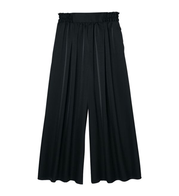 RANAN（ラナン）の「サテンワイドパンツ（ワイドパンツ・ガウチョ）」｜詳細画像