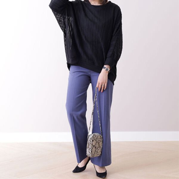 BELLUNA（ベルーナ）の「ワープジャカードアンサンブル（チュニック）」｜詳細画像