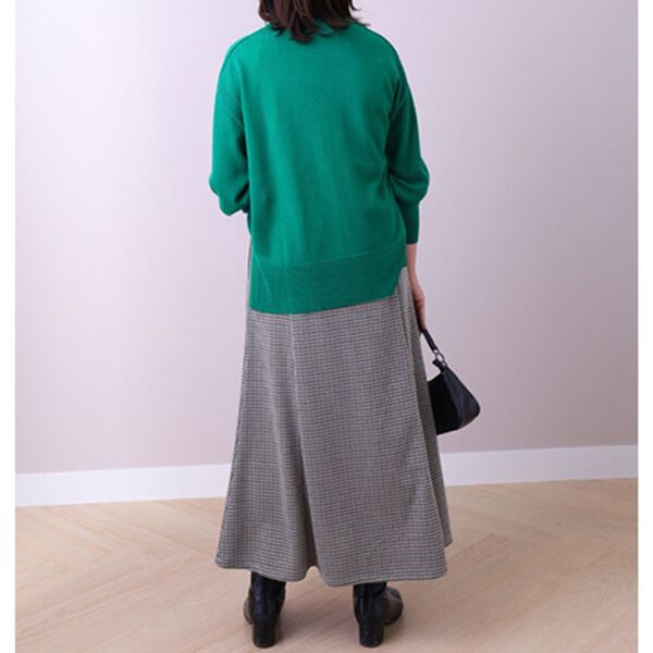 BELLUNA（ベルーナ）の「ジャカード素材マーメイドスカート（ロングスカート）」｜詳細画像