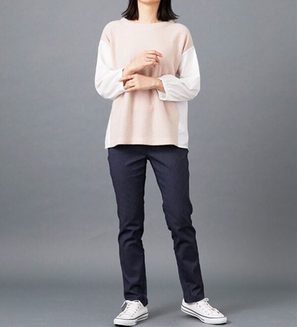 BELLUNA（ベルーナ）の「ウルトラ美脚！ストレッチパンツ（フルレングスパンツ）」｜詳細画像