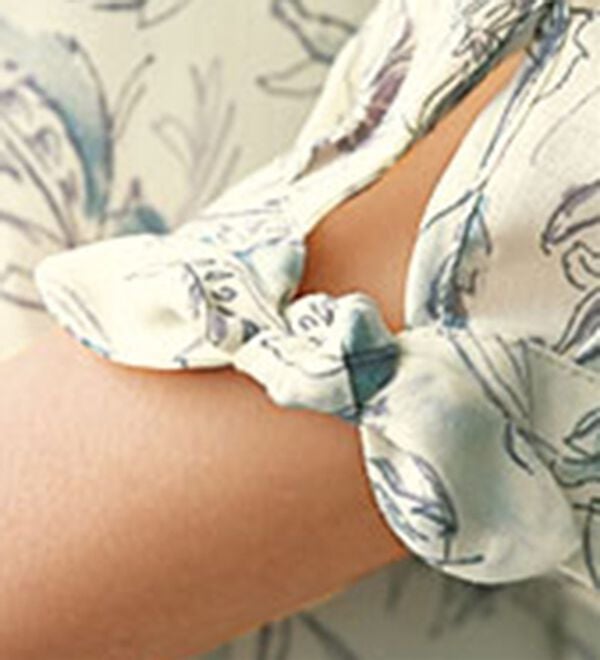 BELLUNA（ベルーナ）の「涼感やわらか袖リボンシャツチュニック（チュニック）」｜詳細画像