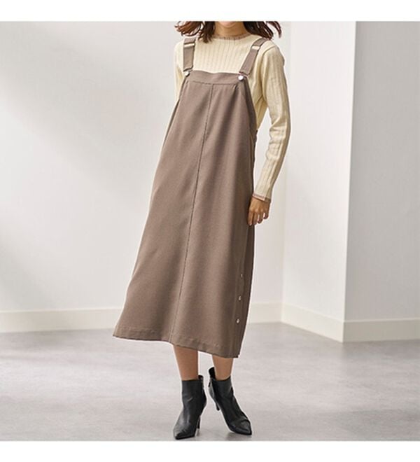 BELLUNA（ベルーナ）の「コットンミックスリブセーター（ニット・セーター）」｜詳細画像