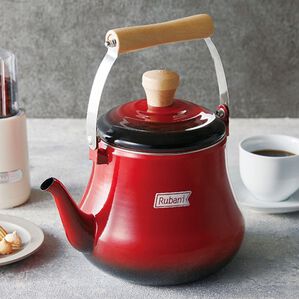 「ルバーニ　ＩＨ対応ホーローケトル２．５Ｌ（その他キッチン用品）」｜1