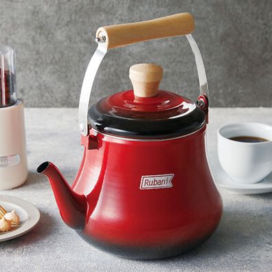 「ルバーニ　ＩＨ対応ホーローケトル２．５Ｌ（その他キッチン用品）」