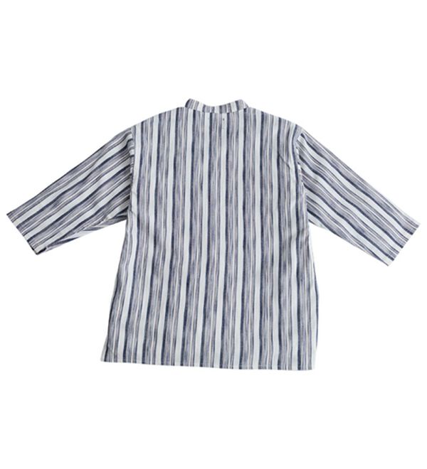 「ざっくり木綿のゆったりリラックスシャツ（メンズシャツ）」｜詳細画像