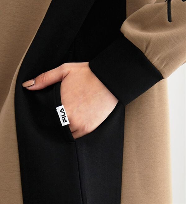 BELLUNA（ベルーナ）の「＜ＦＩＬＡ＞配色切替チュニックワンピース（チュニックワンピース）」｜詳細画像