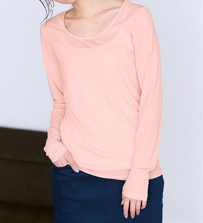 RANAN（ラナン）の「レディシルエットシアートップス（カットソー）」