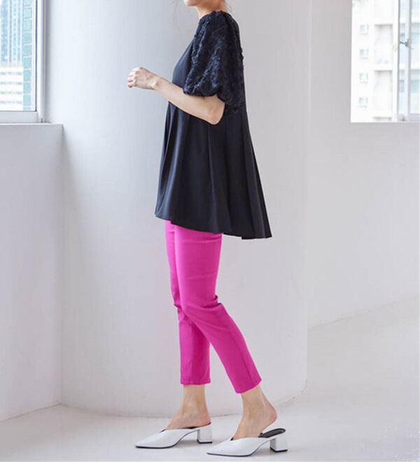 RANAN（ラナン）の「【4つの機能付】美脚アンクルパンツ（フルレングスパンツ）」｜詳細画像