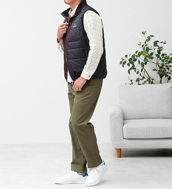 「＜ダンロップ・モータースポーツ＞秒・暖（すぐにあったか）ヒーター付ベスト（メンズベスト）」｜詳細画像