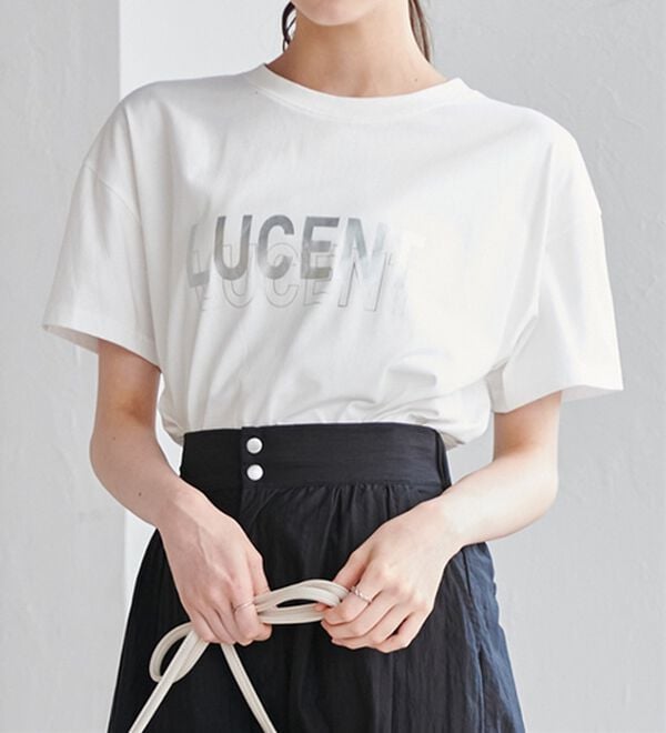 RANAN（ラナン）の「ロゴプリントTシャツ（Tシャツ）」｜ロゴ