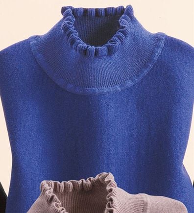 ルフラン（ルフラン）の「ふんわり優しいコットンカシミヤセーター（ニット・セーター）」