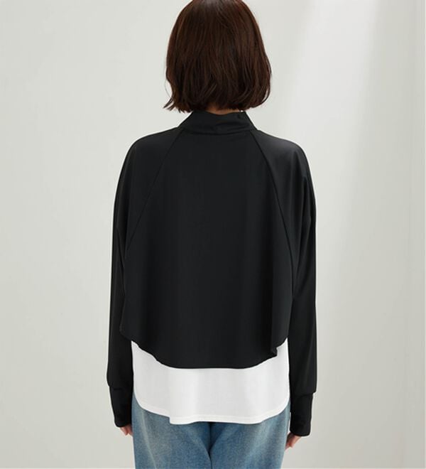 BELLUNA（ベルーナ）の「ヒンヤリ爽快！スタンド衿ボレロ（その他カーディガン）」｜詳細画像