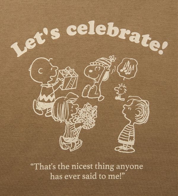 Viola e Viola（ヴィオラ エ ヴィオラ）の「【スペシャルコラボ】スヌーピーCelebrateTシャツ（Tシャツ）」｜詳細画像