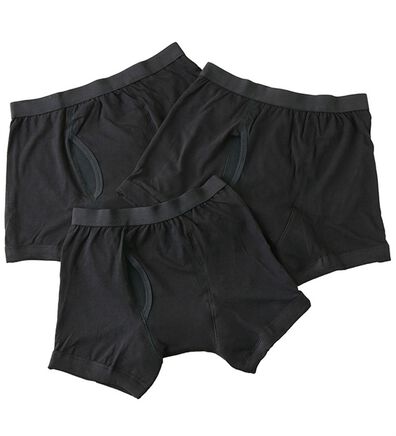 「【３枚組】ＮＥＷシャカシャカしな～い失禁ボクサー（メンズ尿漏れパンツ）」