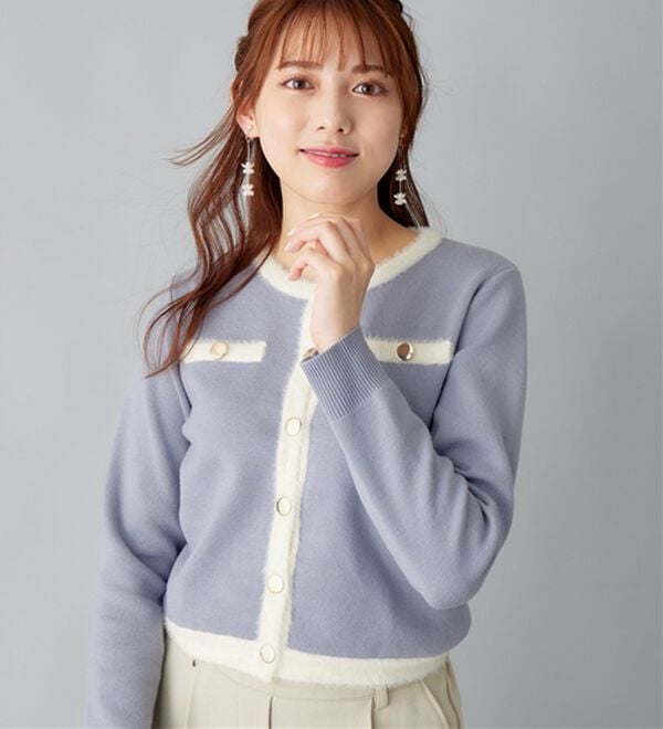 アレッタアンジェリーク 春ニットカーディガンSMサイズ アレッタ