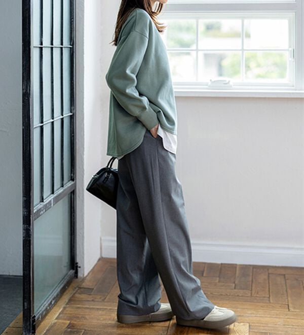 BELLUNA（ベルーナ）の「あったかキレイ！大人のこだわりトレーナー（トレーナー・スウェット）」｜詳細画像