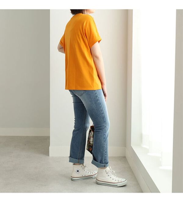 BELLUNA（ベルーナ）の「ジョーゼット切替ポケット付プルオーバー（カットソー）」｜詳細画像