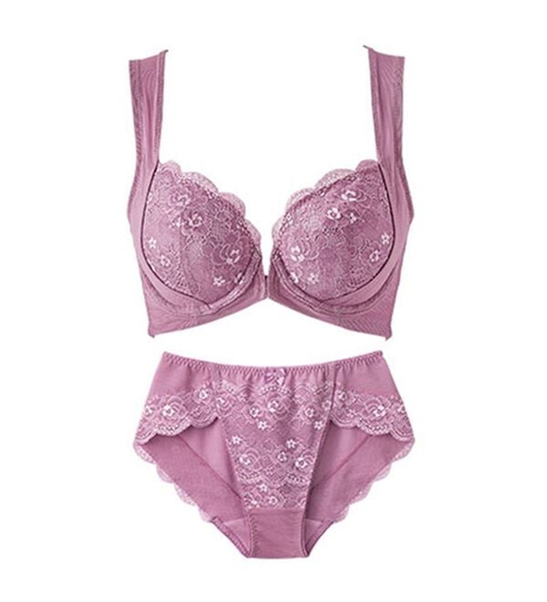 LAVIENNE（ラヴィエンヌ）の「スキッと美姿勢シリーズ　フロントホックブラ・ショーツ（別売）（ブラジャー）」｜詳細画像