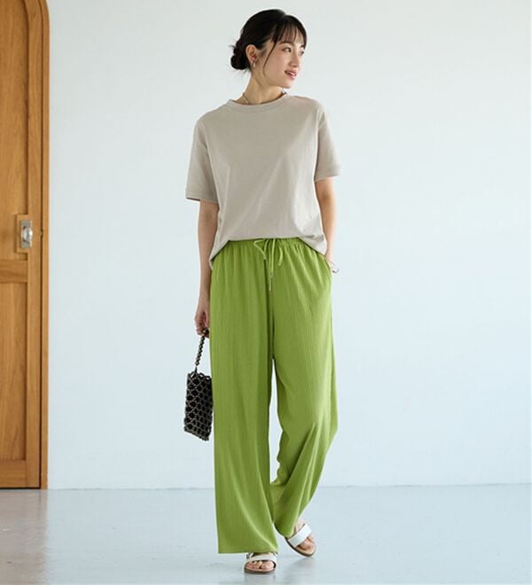 BELLUNA（ベルーナ）の「ヒンヤリ！綿１００％大人顔サマ見えＴシャツ（Tシャツ）」｜詳細画像