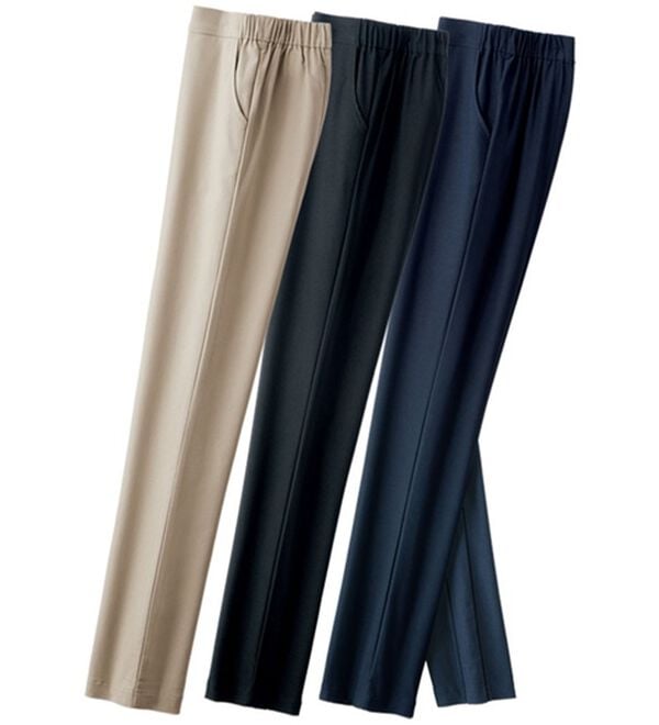 ルフラン（ルフラン）の「【３本組】「脱・ぴたパン」すっきりパンツ（フルレングスパンツ）」｜3本組