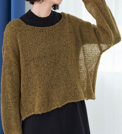 RANAN（ラナン）の「モヘアライクローゲージニット（ニット・セーター）」