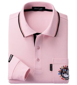 「新デザイン長袖ブランドポロシャツ（メンズポロシャツ）」｜サクラ