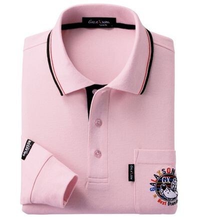 「新デザイン長袖ブランドポロシャツ（メンズポロシャツ）」