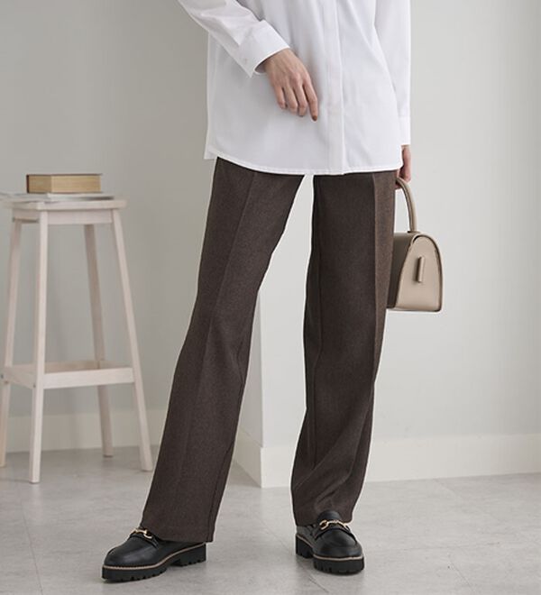 BELLUNA（ベルーナ）の「ビューティフルレングス脚長ワイドパンツ（フルレングスパンツ）」｜詳細画像