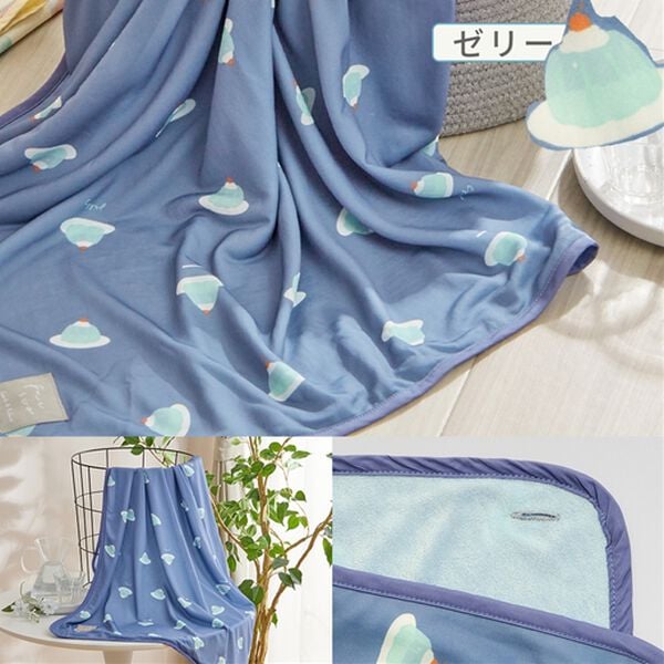 iellio（イエリオ）の「ひんやり冷感３ＷＡＹひざ掛け フレスコ＜ブランケット・冷感ケット＞（毛布・ブランケット）」｜詳細画像