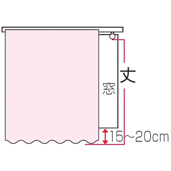 「【選べる５０サイズ】防炎・１級遮光・形状記憶・ウォッシャブル機能付カーテン＜バリエ＞（ドレープカーテン）」｜詳細画像