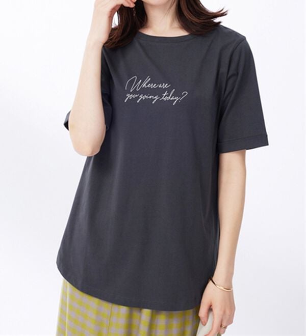 BELLUNA（ベルーナ）の「ヒンヤリ！着映えプリントプルオーバー（カットソー）」｜詳細画像