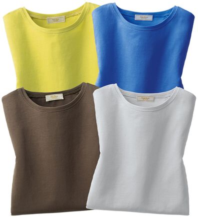 ルフラン（ルフラン）の「【４色組】ザ・すらリッチＴｅｅ（Tシャツ）」