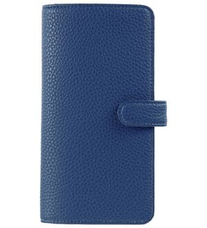 「コンパクトなカードケース（財布・パスケース）」｜ネイビー