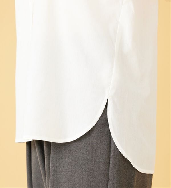 BELLUNA（ベルーナ）の「花柄袖刺しゅうデザインブラウス（ブラウス）」｜詳細画像