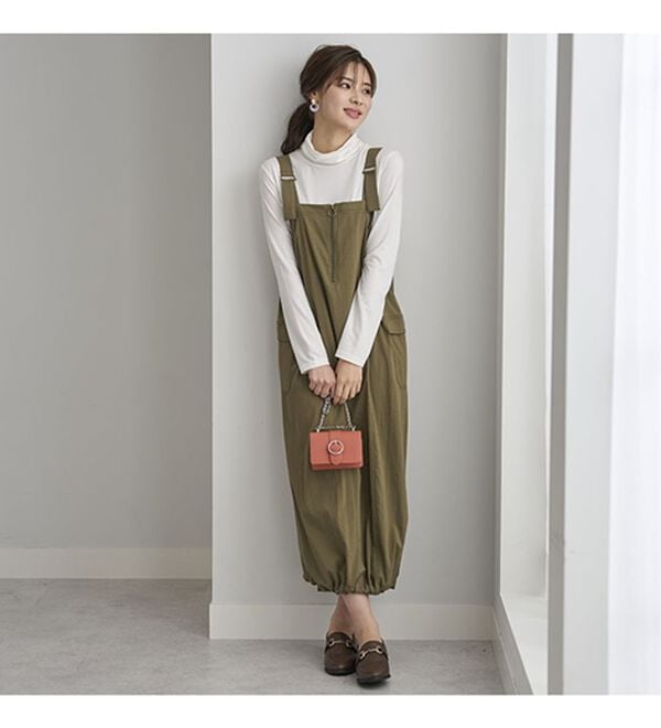 BELLUNA（ベルーナ）の「なめらかテンセル（ＴＭ）繊維ストレッチプルオーバー（カットソー）」｜詳細画像