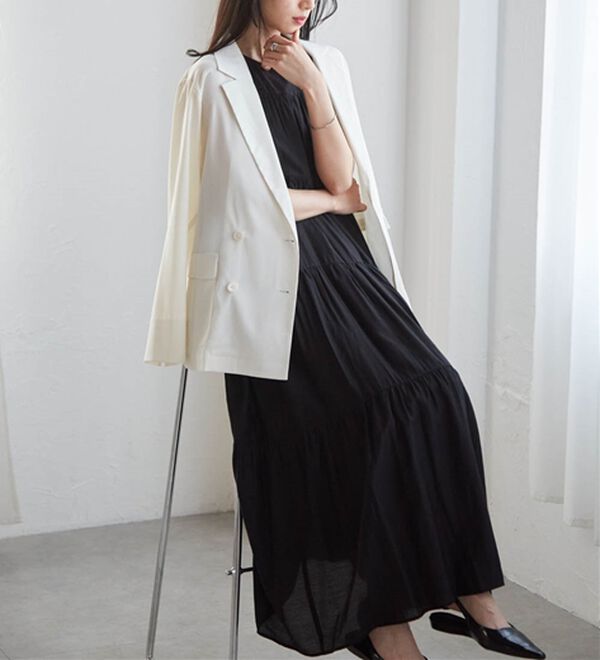 RANAN（ラナン）の「ティアードデザインワンピ（その他ワンピース）」｜詳細画像