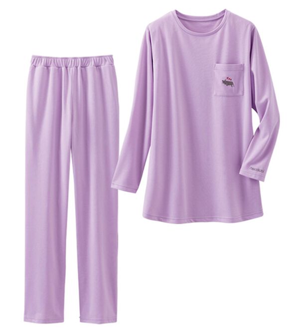 LAVIENNE（ラヴィエンヌ）の「【着るだけ疲労回復】リカバリーウェア一般医療機器＜ネコロビ＞（パジャマ・ルームウェア）」｜ラベンダー