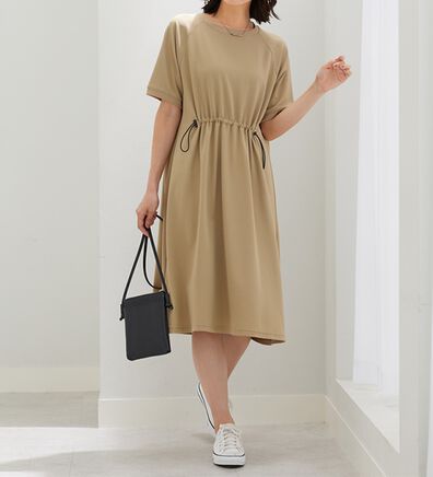 BELLUNA（ベルーナ）の「〈Ｓ／Ｆ〉メッシュ素材ゆったりワンピース（その他ワンピース）」