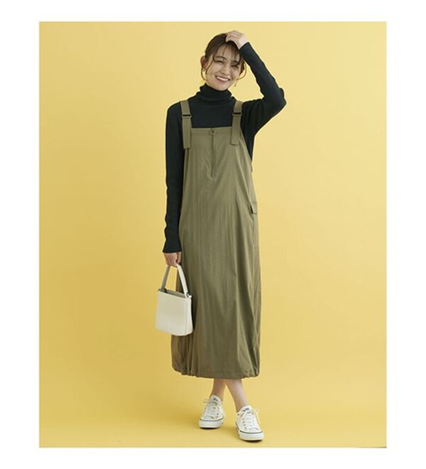 BELLUNA（ベルーナ）の「コクーンシルエットジャンパースカート（ジャンパースカート）」｜詳細画像